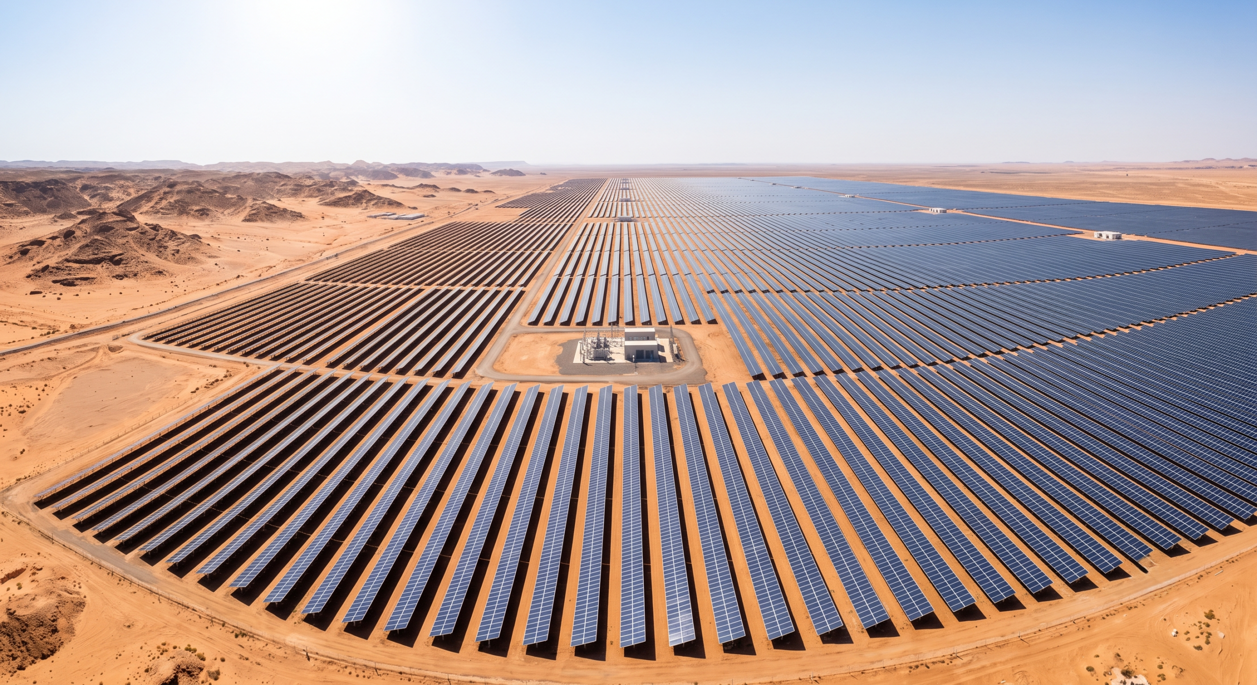 Utility Scale Solar Plant